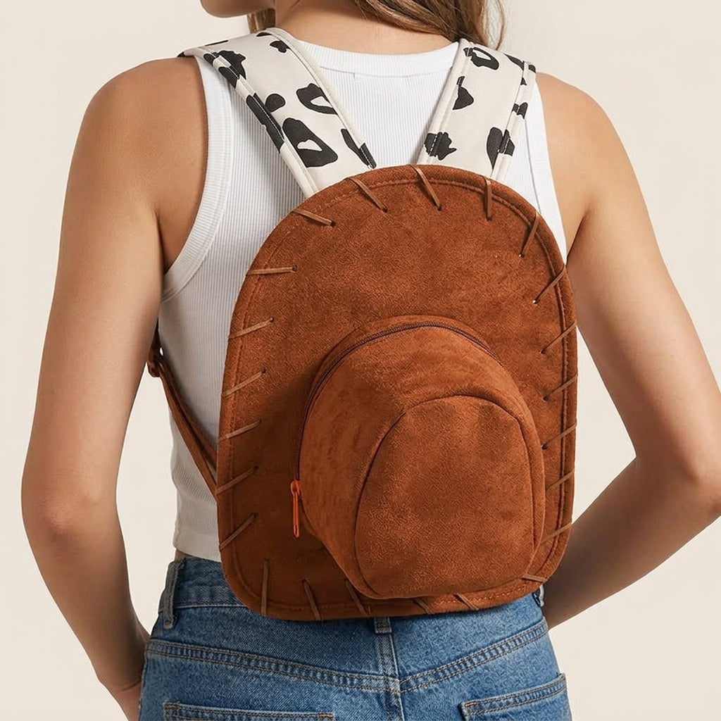 Most novelty bags are props. This one unzips.