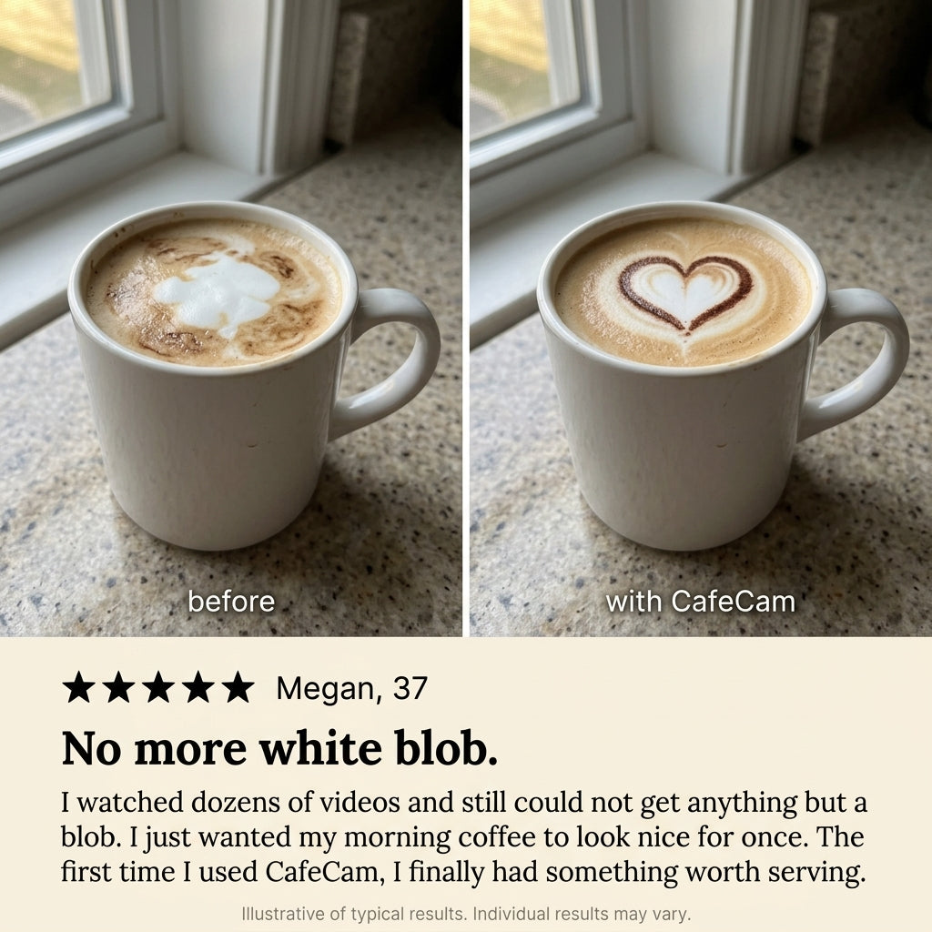 CafeCam — The One-Press Latte Art Camera