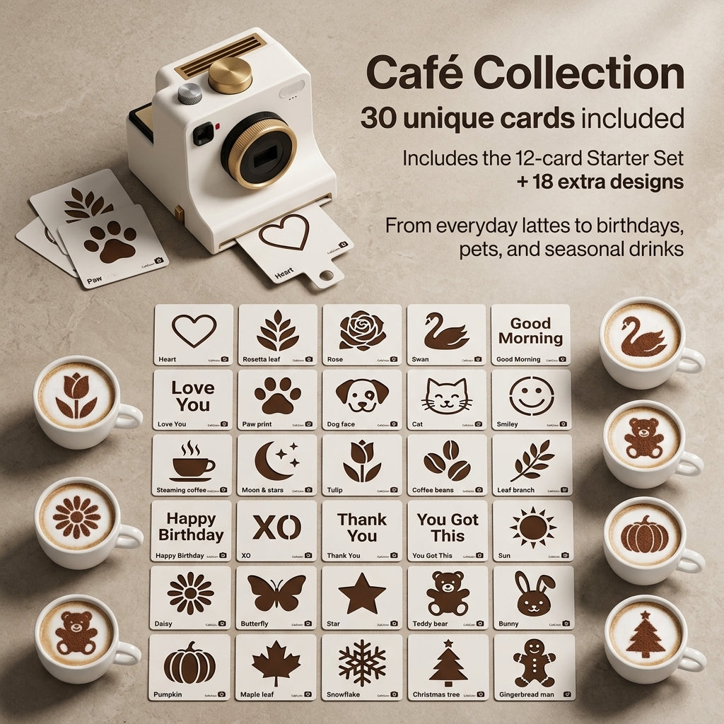 CafeCam — The One-Press Latte Art Camera