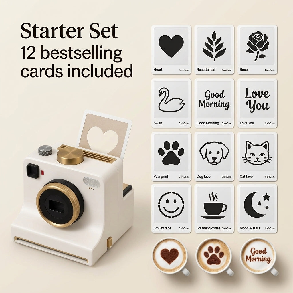 CafeCam — The One-Press Latte Art Camera