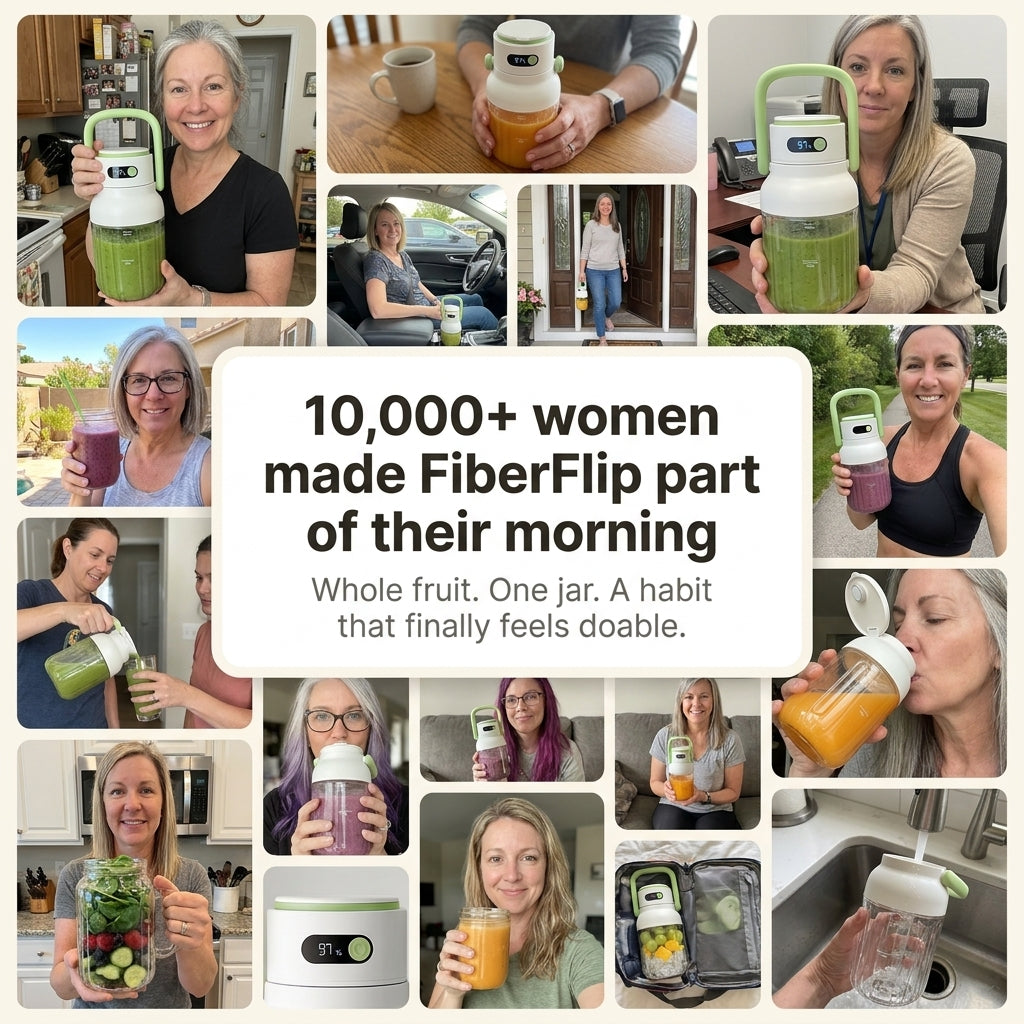 FiberFlip Blend Jar
