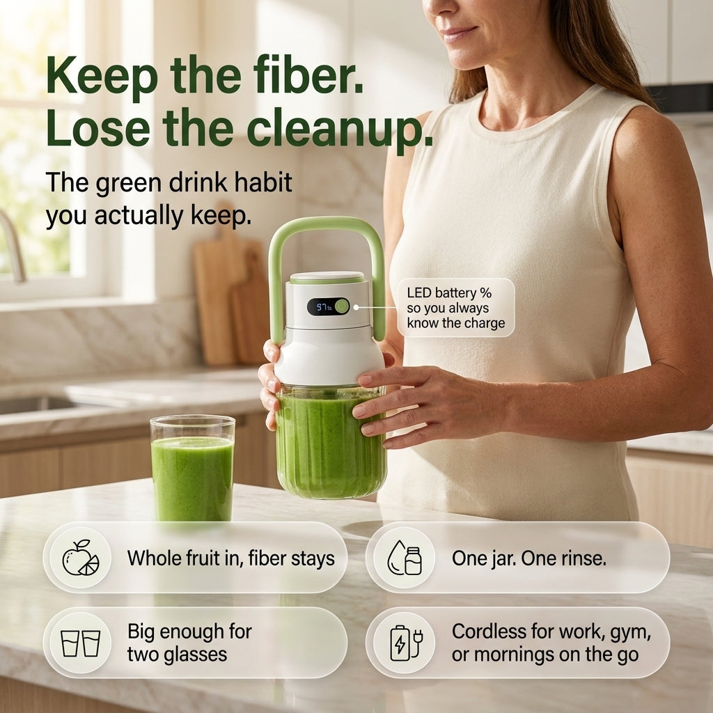 FiberFlip Blend Jar