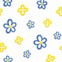 Blue & Yellow Flowers