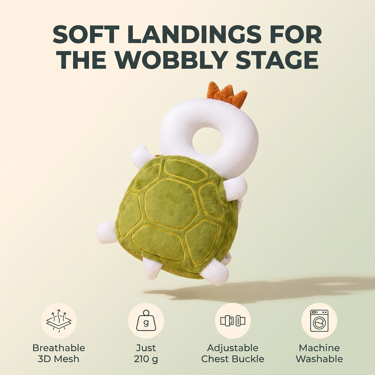 Soft Landings Baby Head Protector