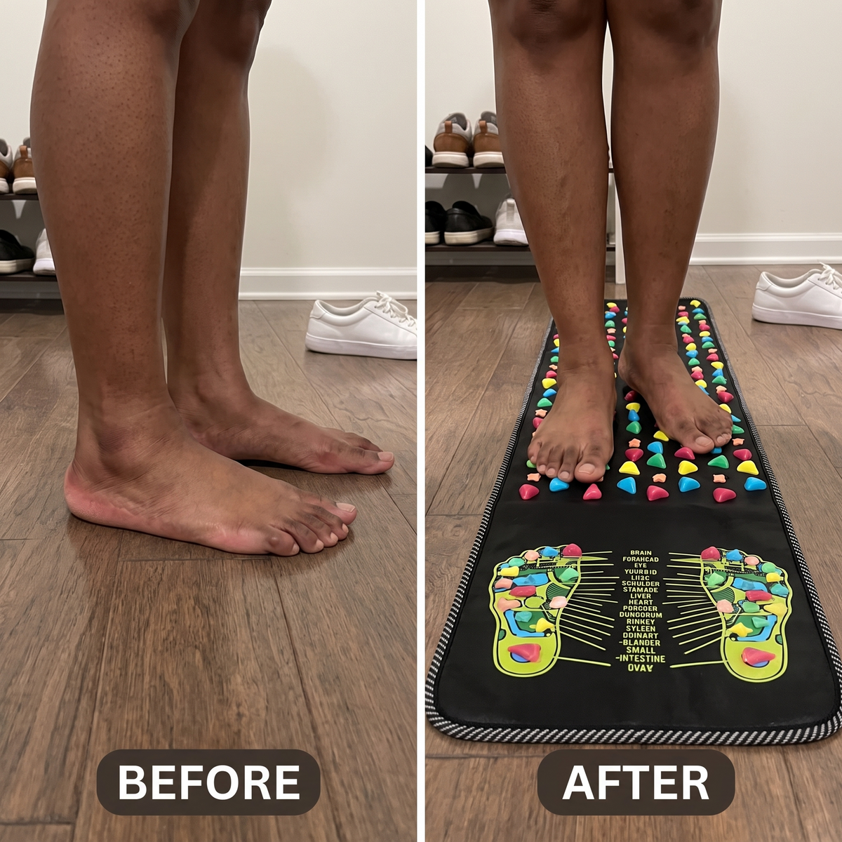 The Cobblestone Foot Mat