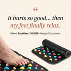 The Cobblestone Foot Mat