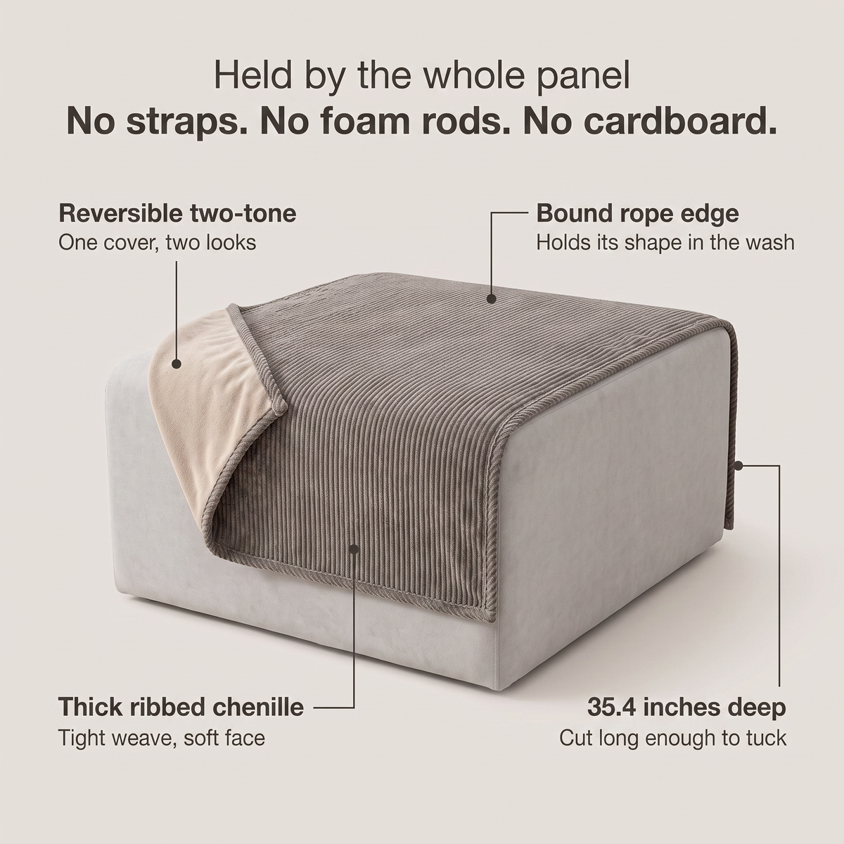 The Everyday Sofa Cover