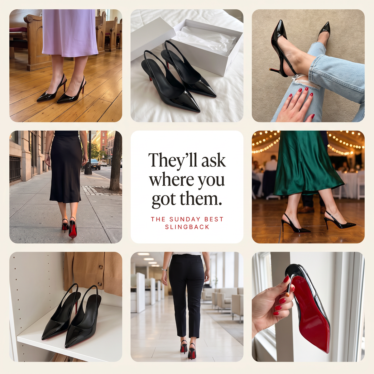 The Sunday Best Slingback