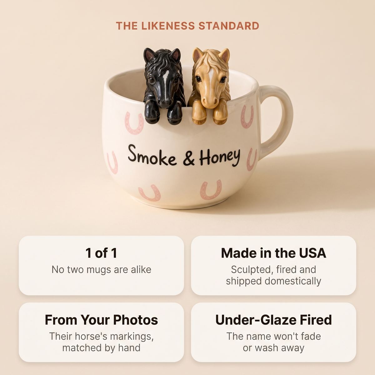 The Barn Mug — Custom Hand-Sculpted Horse & Pet Mug
